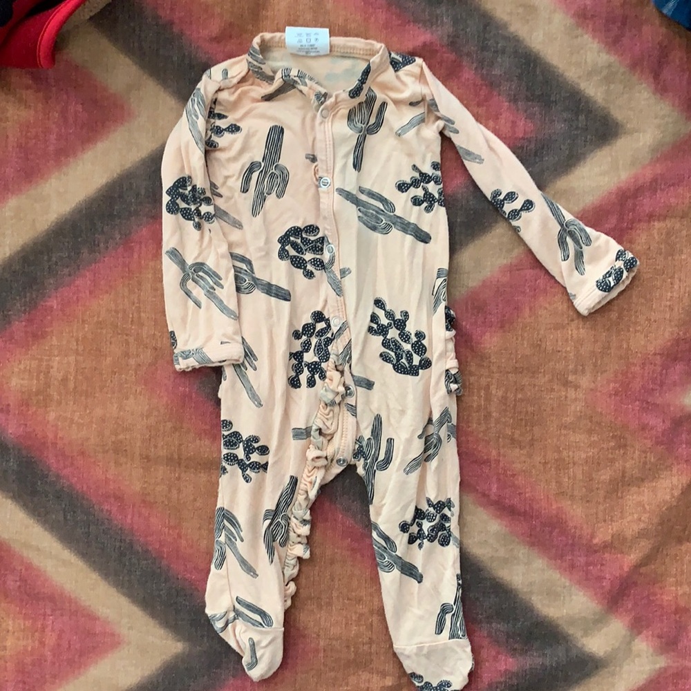 Spearmint cactus pajamas